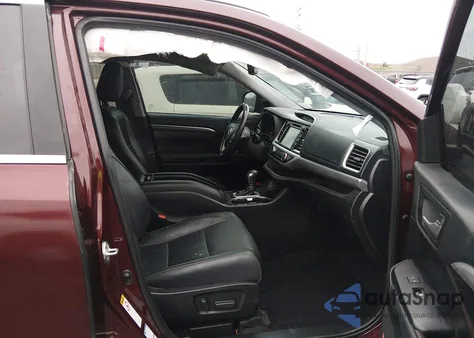 2019 Toyota Highlander Limited Platinum z USA, uszkodzony, nr VIN 5TDDZRFH1KS722652